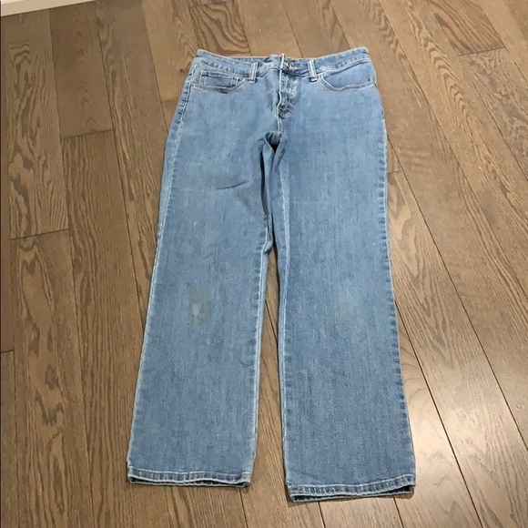 Lee classic fit denim petite sz 8 - Picture 5 of 7